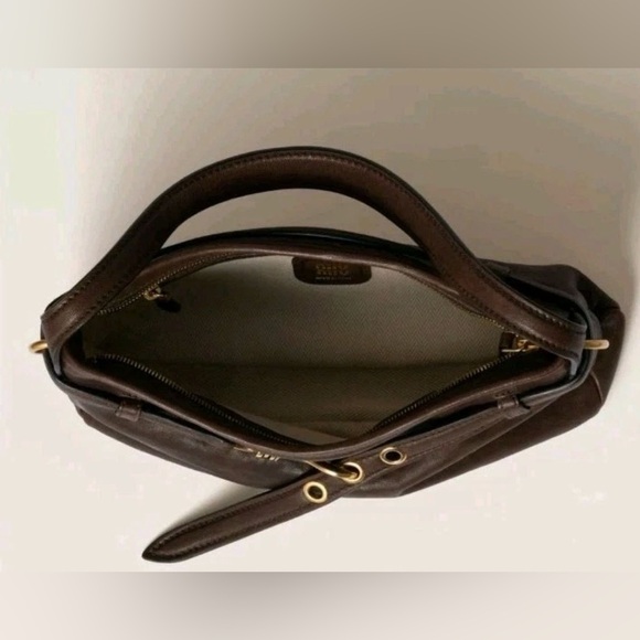🔥100% Authentic MIU MIU Aventure Shoulder Bag Women's Brown Preowned Excellent🔥 - Picture 7 of 16